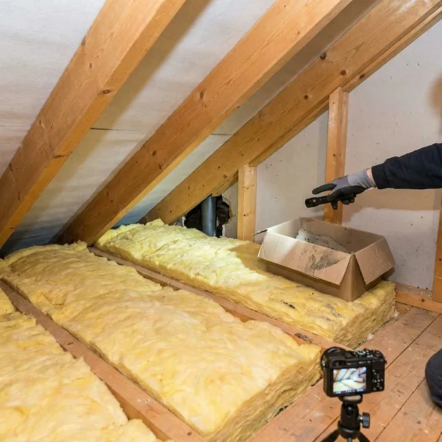Residential roof void inspection